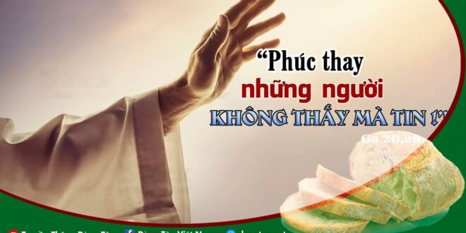 Manna: (Lễ kính thánh Tôma, Tông đồ - Ga 20,19-31)