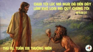 Manna: Đi đi (Thứ Tư Tuần 13 Thường niên - Mt 8,28-34)