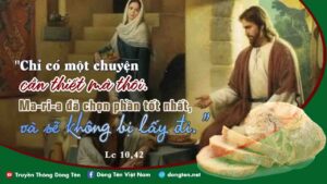Manna: Đón Người vào nhà (Thứ Ba tuần 27 thường niên, Lc 10, 38-42)