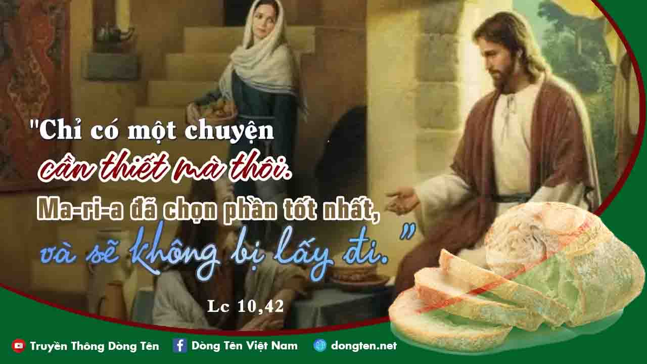 Manna: Đón Người vào nhà (Thứ Ba tuần 27 thường niên, Lc 10, 38-42)